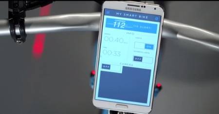 The Samsung Smart Bike With Lasers And On-board Computer-
