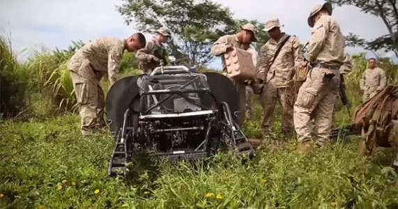 LS3: The Google's Mule Robot Field Tested In RIMPAC 2014 By US Marines-2