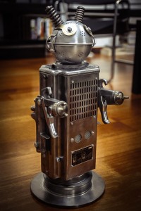 A French Artist Gives New Life To Industrial Parts As Robots-3