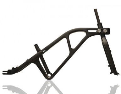 bike with adjustable frame