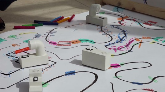Colour Chaser: A Robot That Creates A Melody From Your Drawing-1