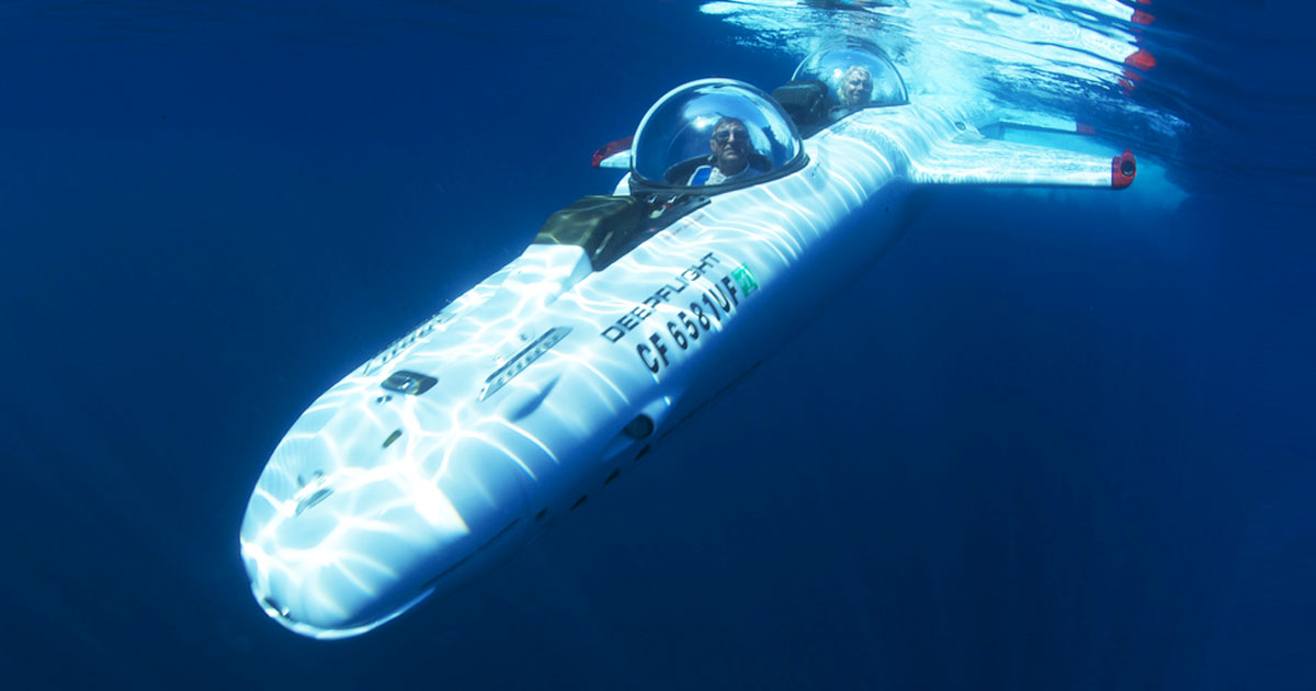 A Trendy Submarine Designed By A Former Enemy Of James Bond