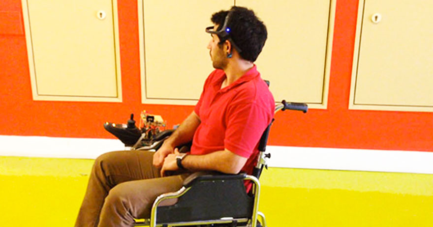 Engineering Students Use Power Of Thinking To Control Wheelchair