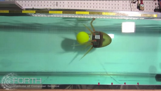 Greek Scientists Design Octopus Inspired Robot That Moves Fast Under Water-3