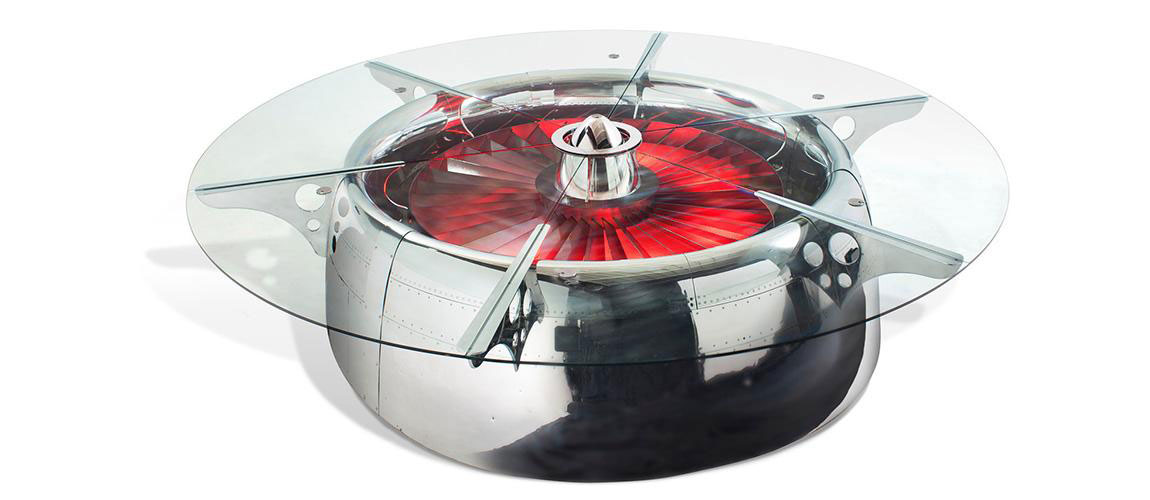 This Amazing Conference Table Is Actually A Huge Jet Engine-1