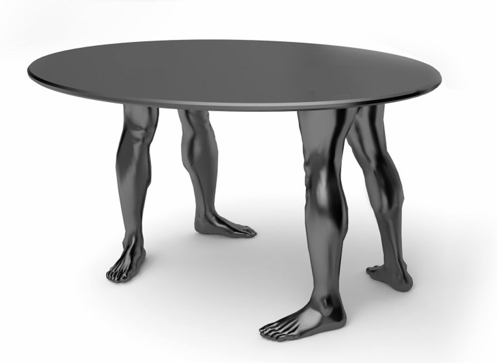 Фул стол. Необычные столы. Стол необычной формы. Обеденный стол необычной формы. Столик на ножке.