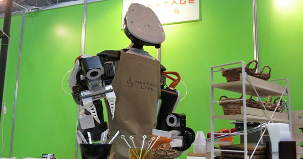 Nextage: This Robot Can Not Only Build Aircrafts But Also Serve Coffee