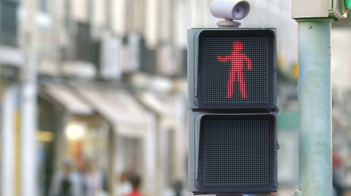 This Little Dancing Red Man Makes Wait For Red Light A Fun