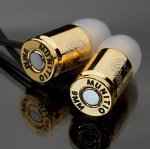 A bullet-shaped earphone-20 Stylish Audio Headphones To Enjoy Your Favorite Music-8