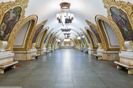 The Architecture And Beauty Of Moscow's Metro System Will Surely Blow You Away-6