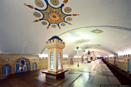 Kremlevskaya station in Kazan, Russia-25 Most Beautiful Subway Stations Around The World (Photo Gallery)-17