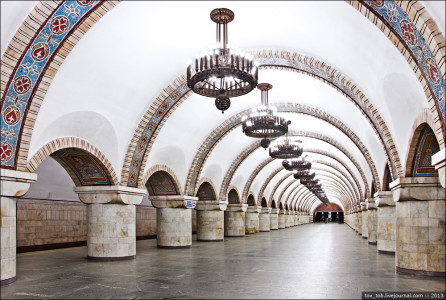 Zoloti Vorota station in Kiev, Ukraine-25 Most Beautiful Subway Stations Around The World (Photo Gallery)-23