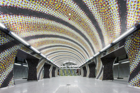 Szent Gellért station in Budapest, Hungary-25 Most Beautiful Subway Stations Around The World (Photo Gallery)-8