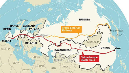 China's "New Silk Route" Becomes World's Longest Railway Line-