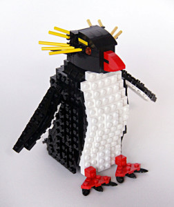 Amazing Bird Models Made Using Simple LEGO Bricks-11