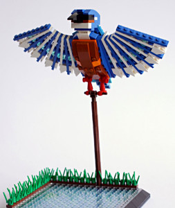 Amazing Bird Models Made Using Simple LEGO Bricks-12