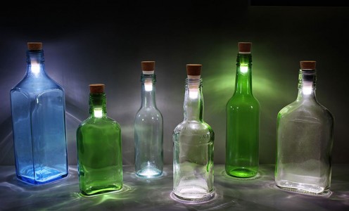 Recycle Your Glass Bottles Into Ecological And Decorative lamps-3