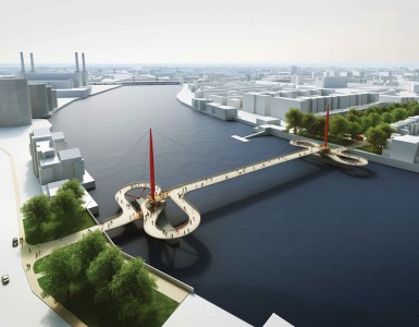 12 Most Beautiful Designs For The Planned Pedestrian Bridge In London-5