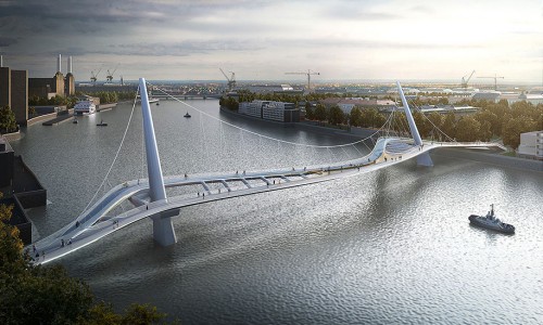 12 Most Beautiful Designs For The Planned Pedestrian Bridge In London-6