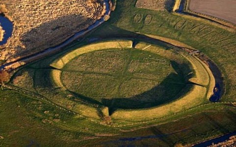 7. A Viking fortress in Denmark