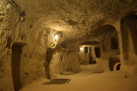 A new underground city in Cappadocia