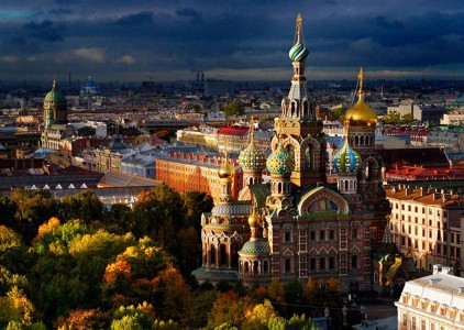 Church On Spilled Blood Spilled Yekaterinburg, Russia-21 Most Beautiful Places Photographed By Drones Where Overflight Is Illegal Today-7