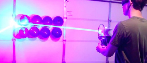 Most Powerful And Deadly DIY 'Laser Shotgun' Destroys The Household Items-1