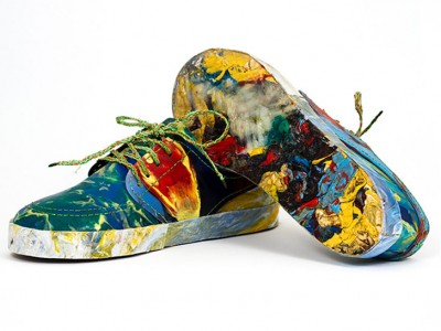 Make Yourself Brand New Shoes Using The Waste On The Beaches-