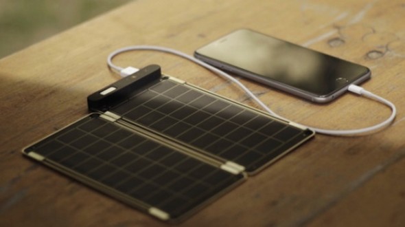 Solar Paper Charger: An Ultra Thin Charger That You Can Fold To Carry In Your Pocket-