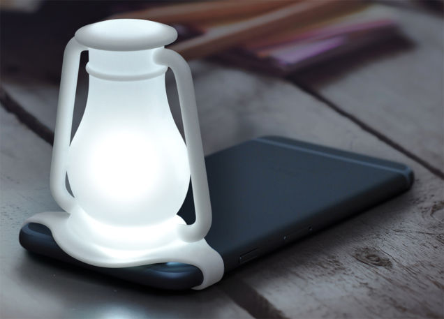 This Amazing Silicone Strap Converts Smartphone Flash To Bedside Lamp-2