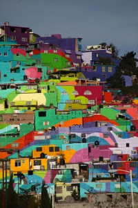 To Unite The Community Against Violence Artists Paint A Mural On 200 Houses -6