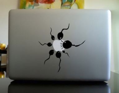 28 Geek Stickers With Apple Logo To Transform Your Mackbook's Look-12