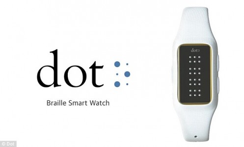 DOT: World's First Braille Smartwatch Lets Blind Read e-Books, Messages And Take Directions-