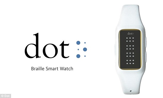 DOT: World’s First Braille Smartwatch Lets Blind Read e-Books, Messages And Take Directions