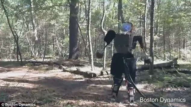 Video Shows Google’s Formidable Robot Walking Through The Forest
