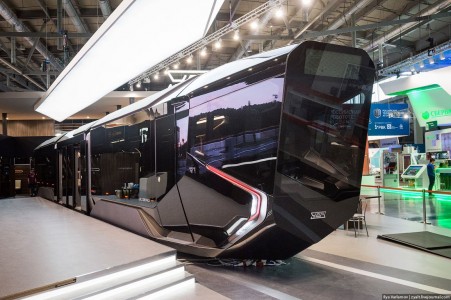 Russian One: The New High-Tech And Luxurious Russian Tram In Photos-
