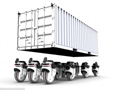 Swarms Of Revolutionary Transwheel Robots Can Collaborate To Carry Heavy Parcels-6