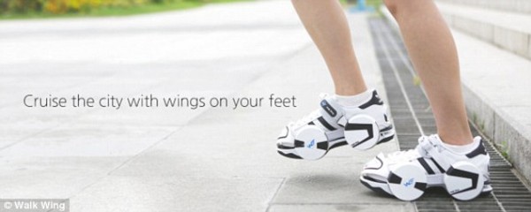 Walk Wing To Convert Any Shoes Into Skateboard-