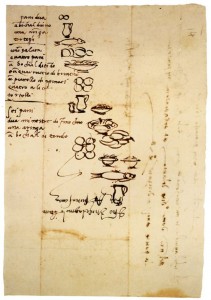 A Michelangelo's shopping list for his illiterate servants