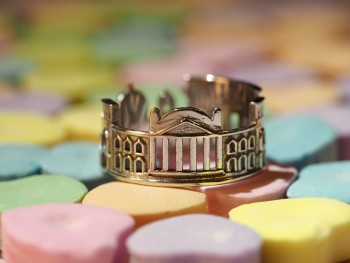 Rings made as the architectures of famous cities--15