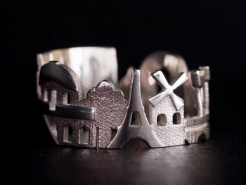 Rings made as the architectures of famous cities--20