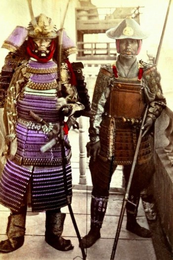 Very Rare Color Photographs Of Samurais Resurface-11