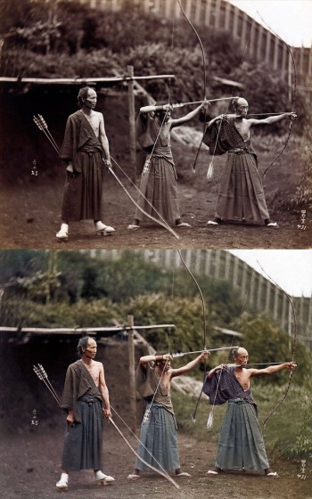 Very Rare Color Photographs Of Samurais Resurface-3