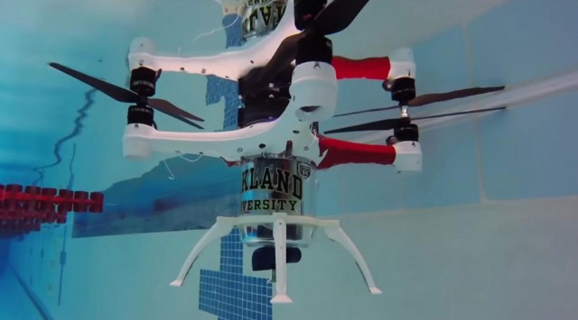 Amazing Drone That Can Fly, Float and Dive Underwater To Make Sea Rescue Missions--2