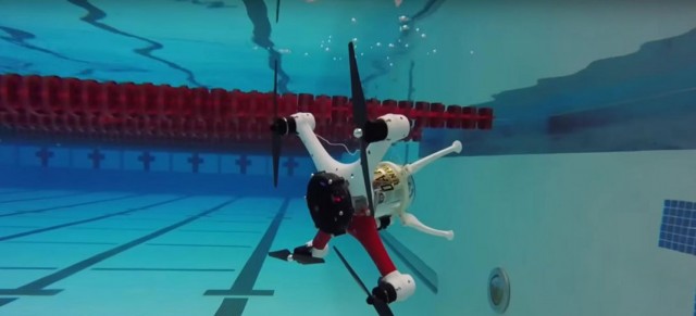 Amazing Drone That Can Fly, Float and Dive Underwater To Make Sea Rescue Missions--4