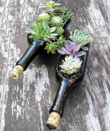 29 Ideas To Help You Recycle Your Glass Bottles Cleverly--24