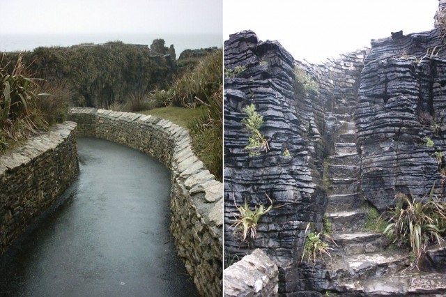 Pancake Rocks-The Amazing Rocky Structures Sculpted By Ocean Waves--5