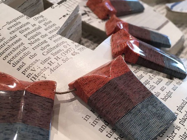 Jeremy Gives New Life To Old Book Pages Turning Them Into Delicate Jewelry--10