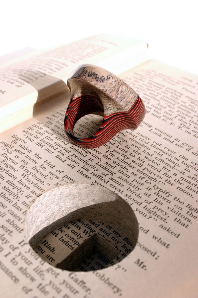Jeremy Gives New Life To Old Book Pages Turning Them Into Delicate Jewelry--13