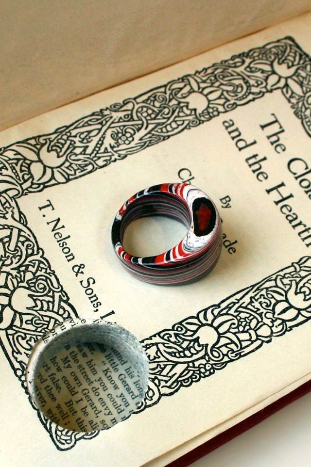 Jeremy Gives New Life To Old Book Pages Turning Them Into Delicate Jewelry--17